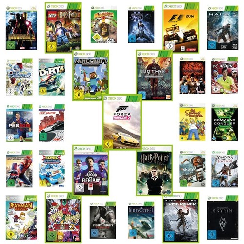 Xbox 360 spiele auswahl - 360,